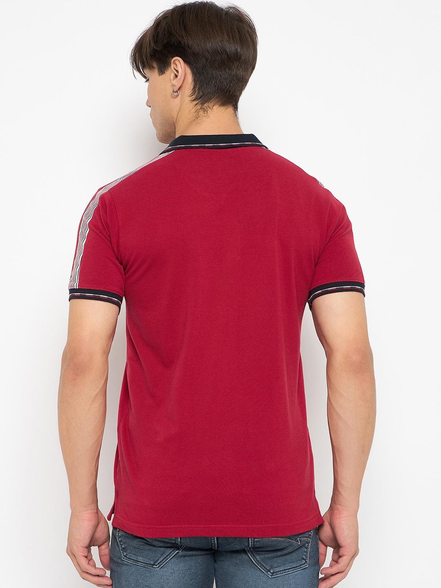 Duke Cranberry Slim Fit Polo T-Shirt