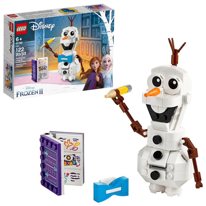 LEGO Disney Frozen 2 Olaf Olaf Snowman Toy Figure Building Kit 41169
