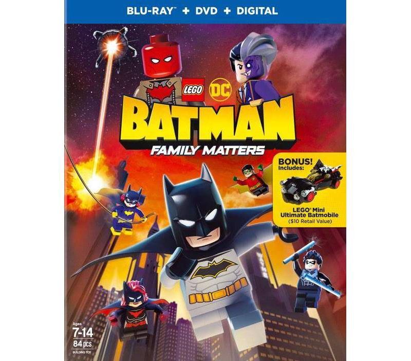 LEGO DC: Batman: Family Matters (Blu-ray + DVD + Digital)