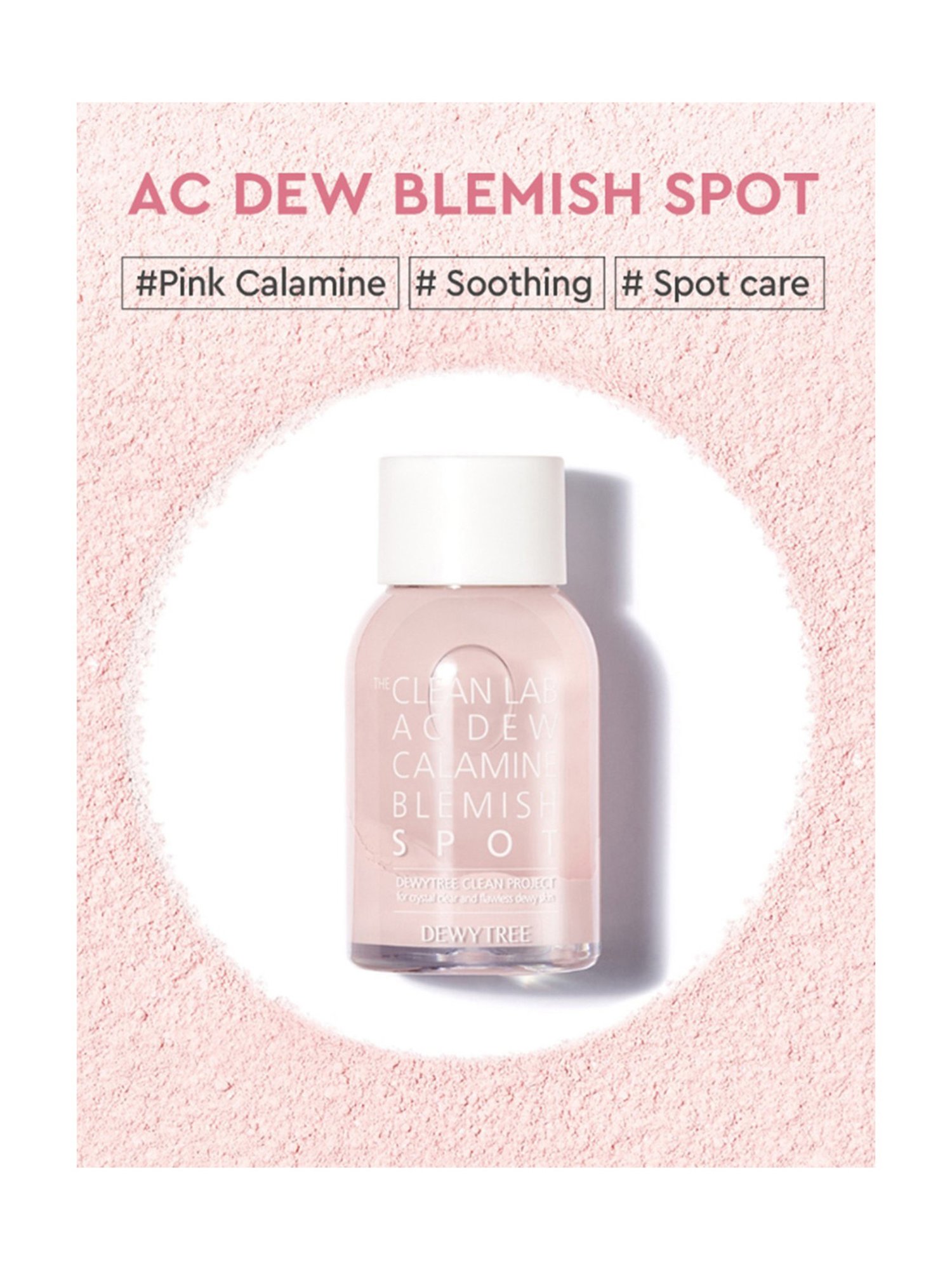 Dewytree The Clean Lab AC Dew Calamine Blemish Spot - 18 gm