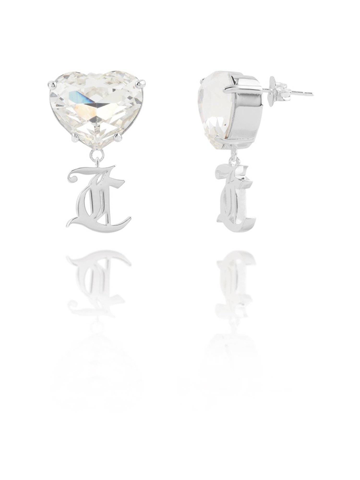 Juicy Couture Janette Silver Drop Earrings