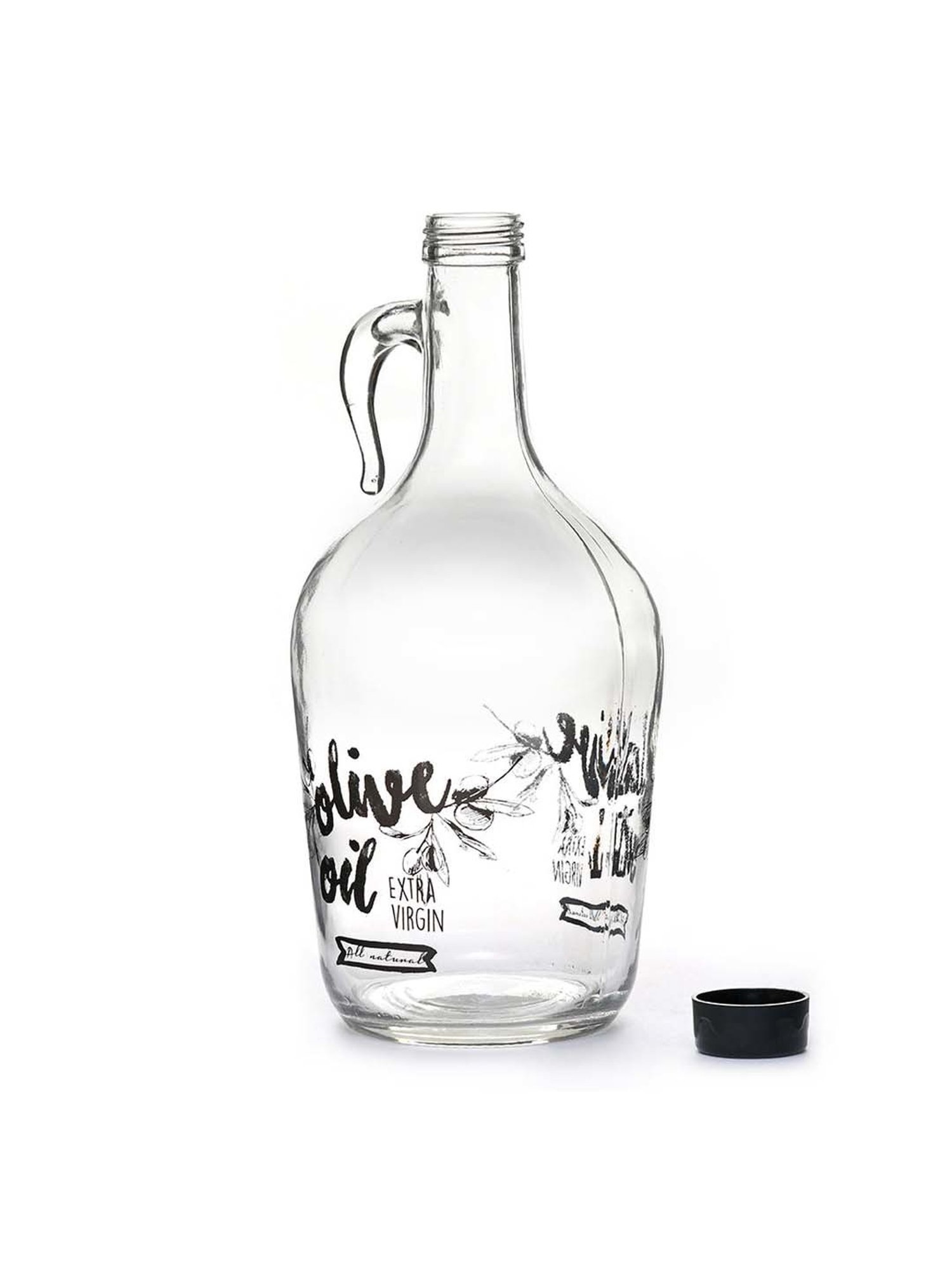 COLE & MASON White & Beige Ceramic Pourer - Set of 1