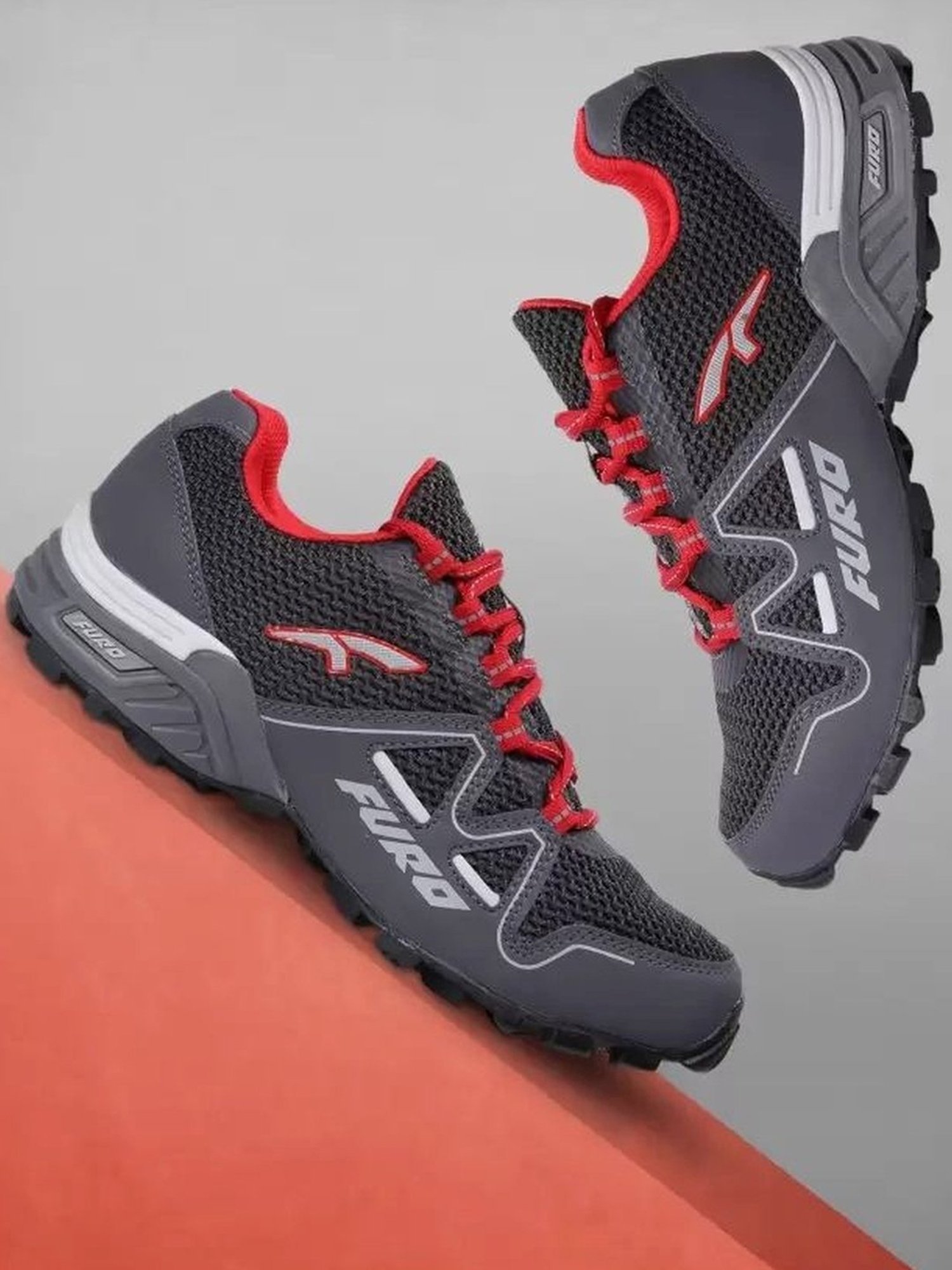 Asian Men's Grey Outdoor Shoes