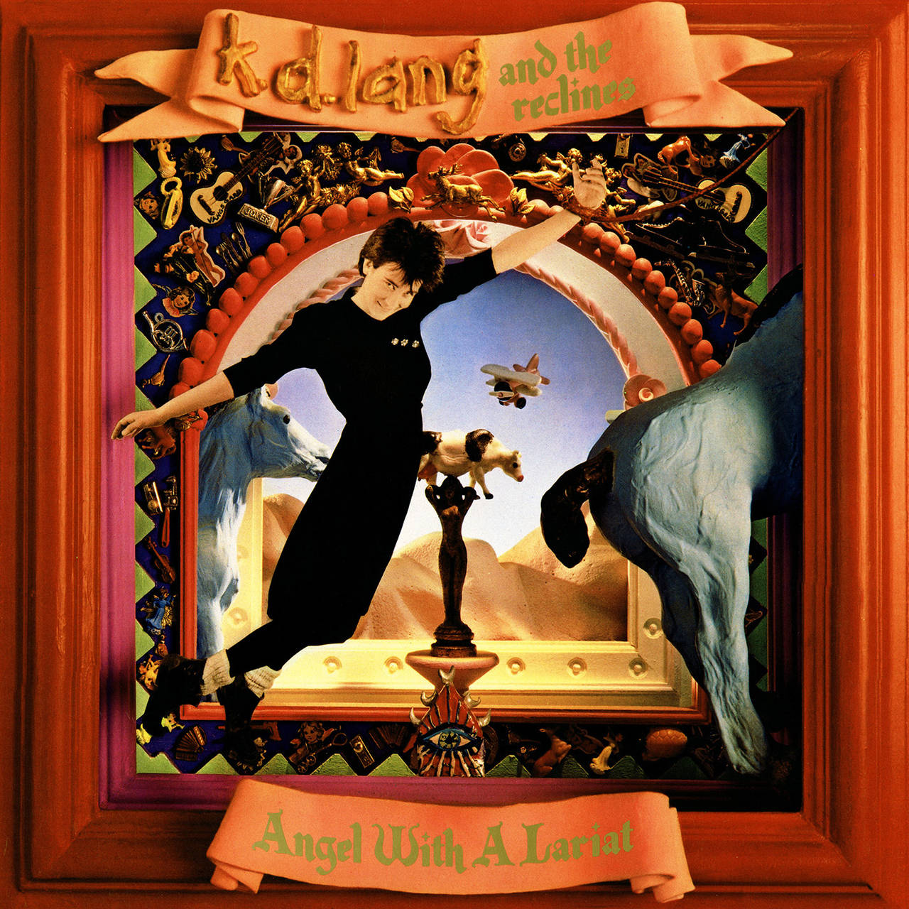 k.d. lang and the reclines Angel With A Lariat LP (Translucent Red Vinyl)