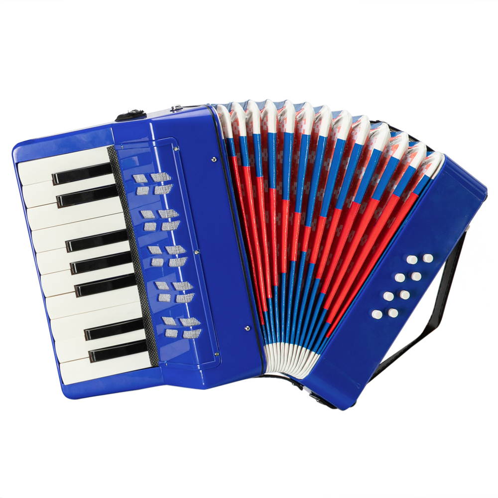 17-Key 8 Bass Kids Accordion Children's Mini Musical Instrument Easy to Learn Music