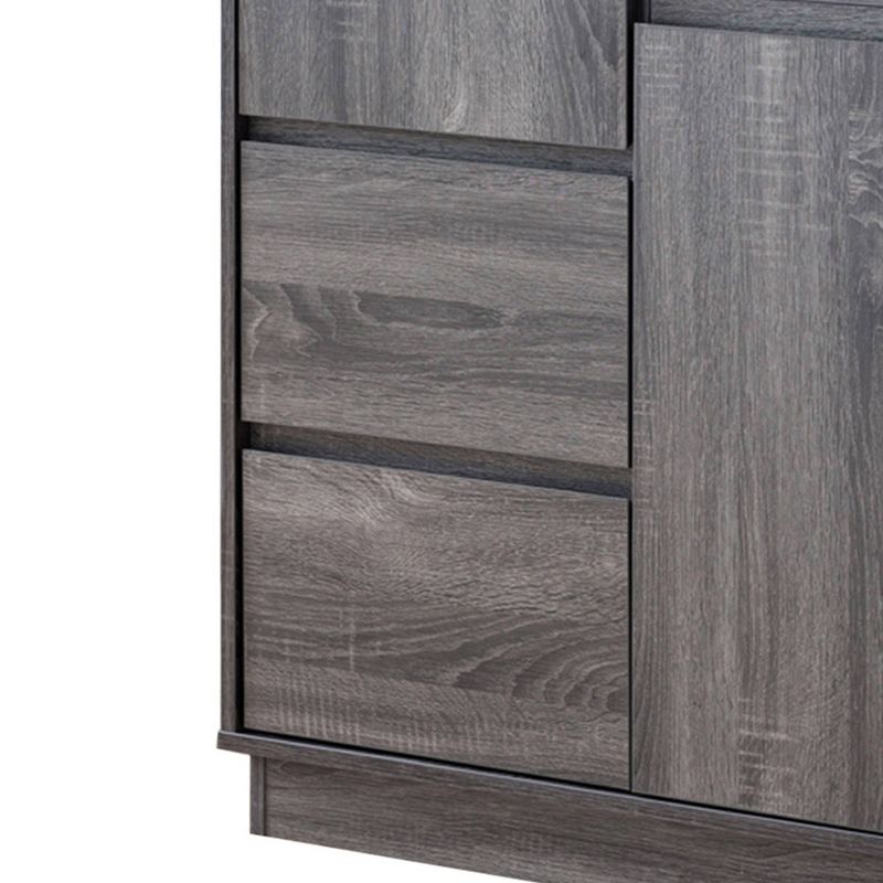 Austin Wine Cart Brown/Black - Linon