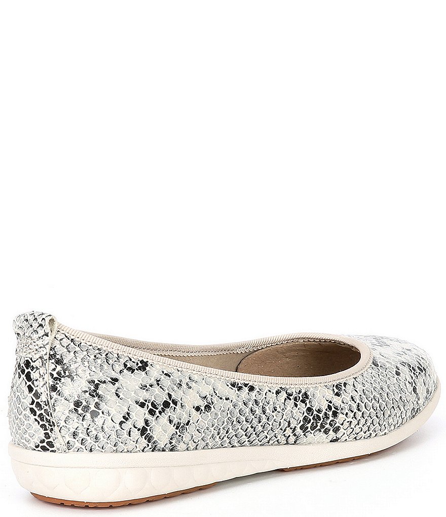Timberland Women's Bradstreet Snake Print Ballet Flats