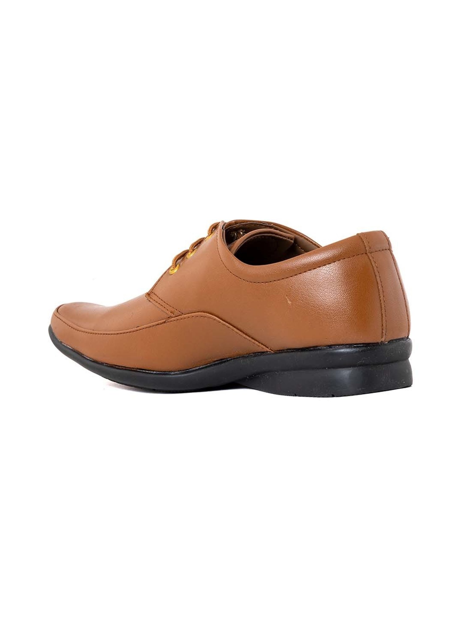 Dunford by Khadims Men's Brown Derby Shoes