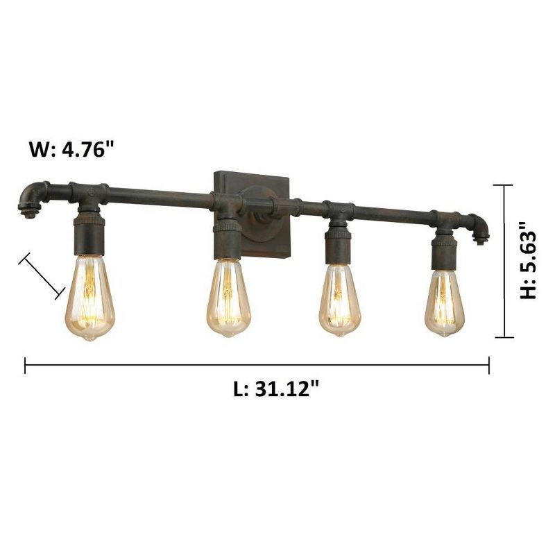 Wymer 4 Vanity Light Bronze - EGLO