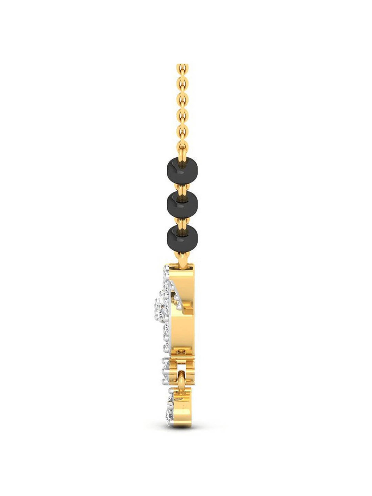 Waman Hari Pethe Jewellers 18k Gold & Diamond Mangalsutra for Women