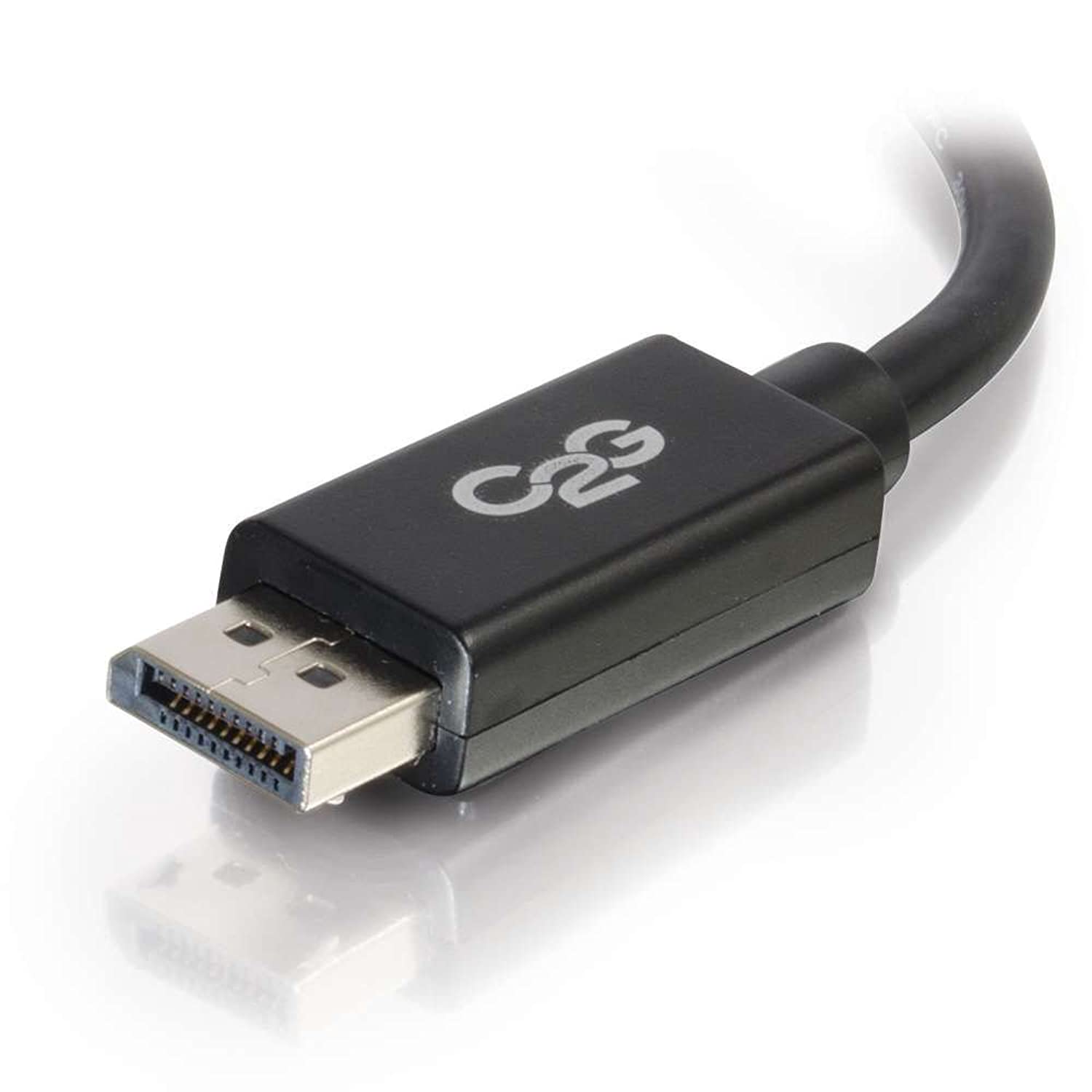 C2G 54402 DisplayPort Cable with Latches M/M, 8K UHD Compatible - Digital Audio Video, Black (10 Feet, 3.04 Meters)