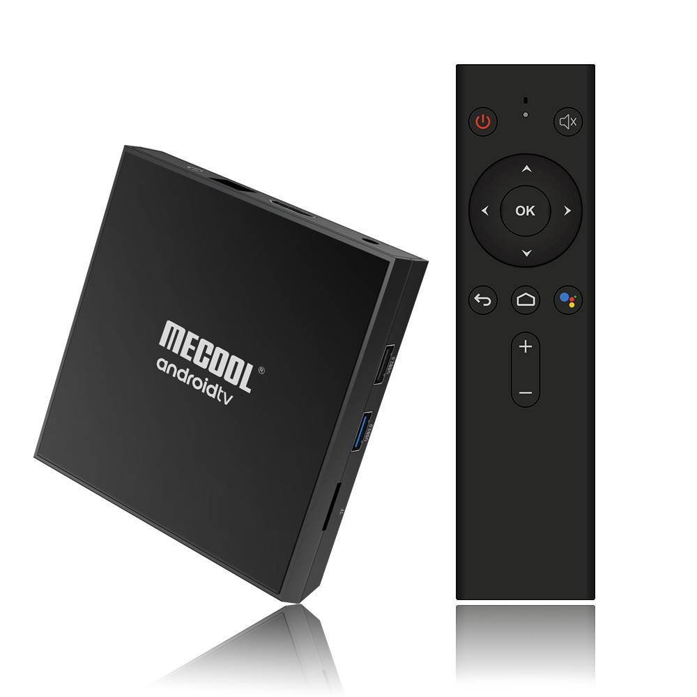 MECOOL KM9PRO CLASSIC Smart Android 9.0 TV Box UHD 4K Media Player Amlogic S905X2 2GB / 16GB Voice Remote Control Google Certificated Colorful Breathing Lights