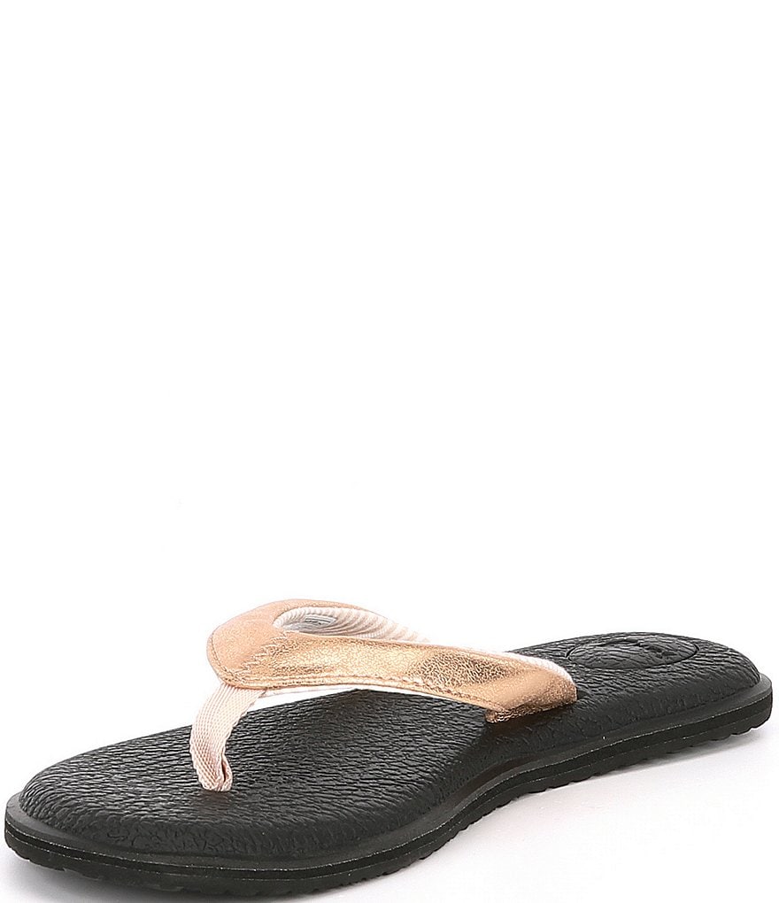 Sanuk Yoga Chakra Metallic Thong Sandals