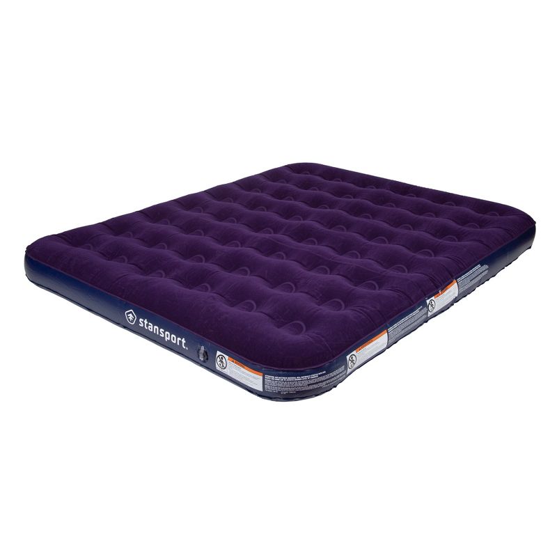 Beautyrest Comfort Plus 17" Anti-Microbial Air Mattress with Pump - Full