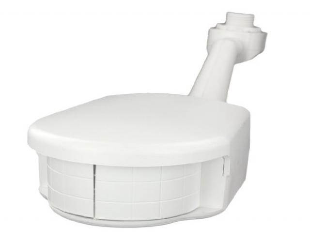 Leviton PS200-70W 1000W 220-277-Volt AC, 50/60Hz, Commercial Grade 10A Incandescent Outdoor PIR Occupancy Sensor, White