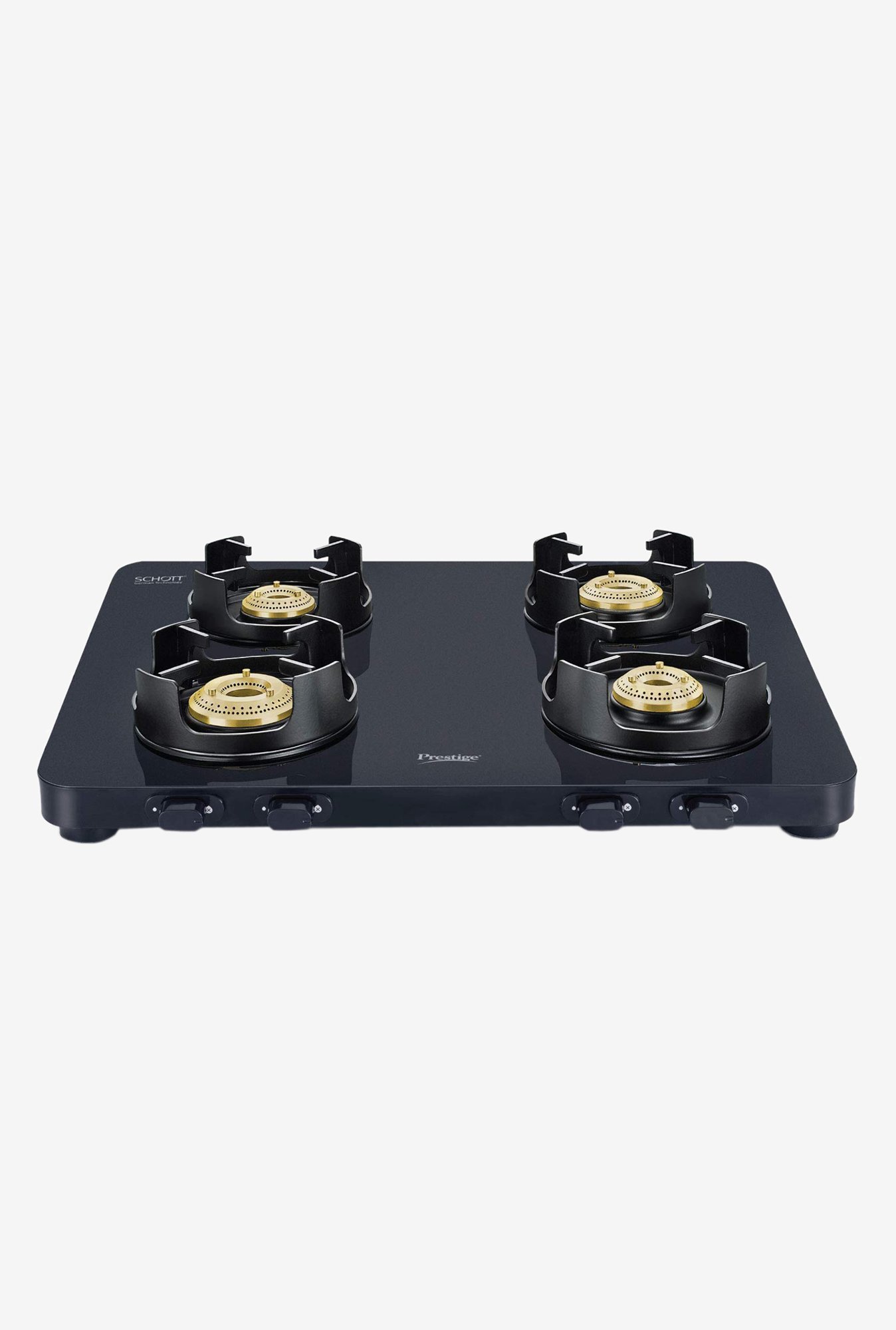 Prestige Edge PEBS 04 40288 4 Burners Gas Stove (Black)