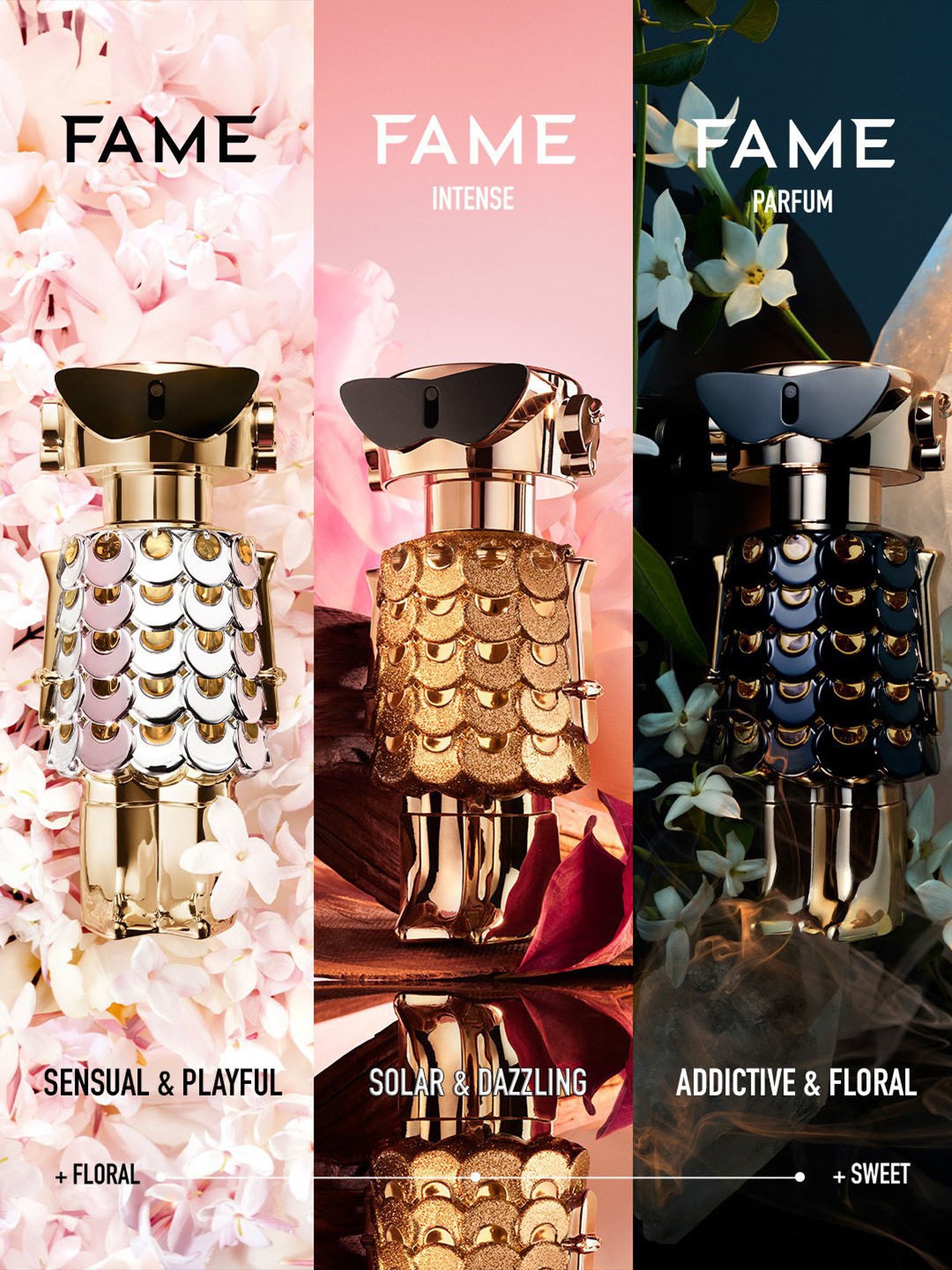 Rabanne  Fame Intense Eau de Parfum for Women - 80 ml