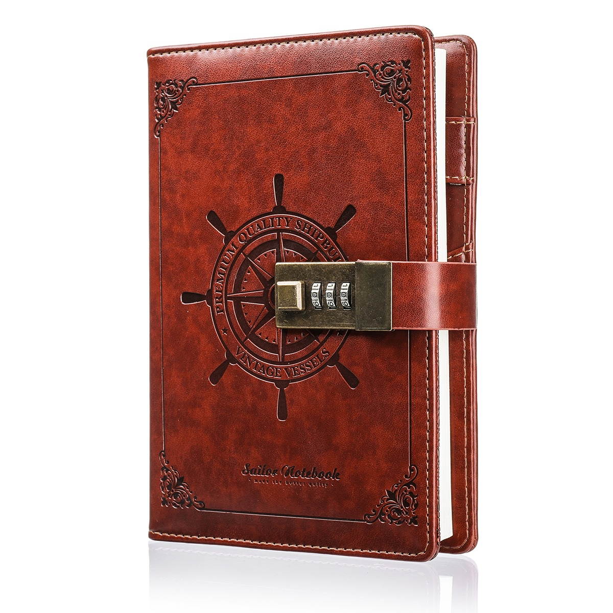 SKILCRAFT&reg; Steno Notebooks, 6" x 9", Legal/Wide Ruled, 160 Pages (80 Sheets), 100% Recycled, Green, Pack Of 6 (AbilityOne 7530-01-611-6427)