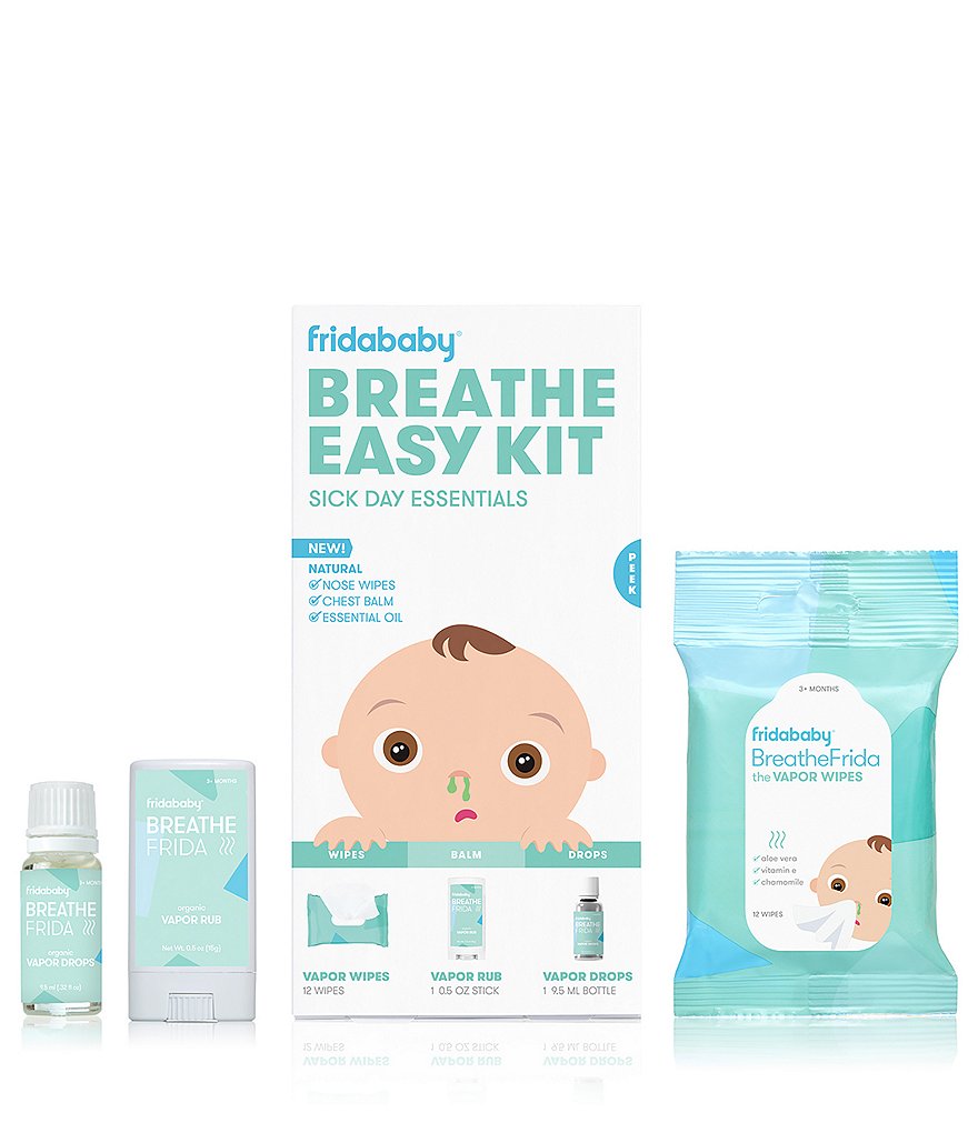Fridababy Breathe Easy Kit the Sick Day Essentials