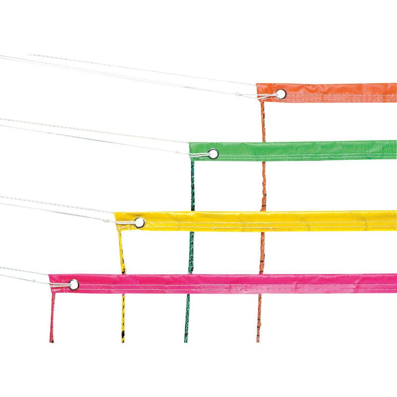 Champion Sports Fluorescent Volleyball Net, 32 x 3 Feet, Neon Green