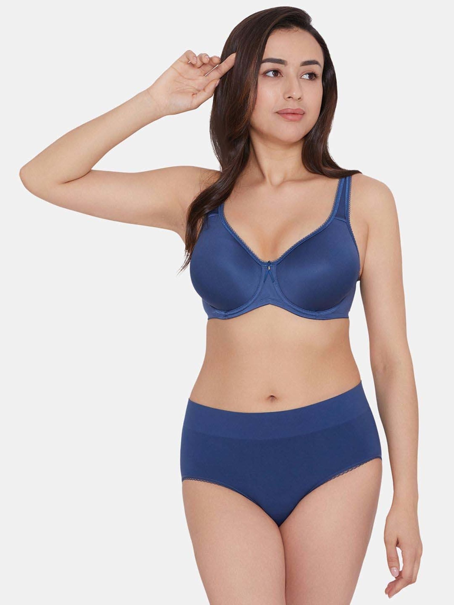 Wacoal Blue Full Coverage T-Shirt Bra