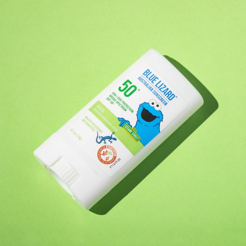 Blue Lizard Kids' Sunscreen Stick - Cookie Monster - SPF 50 - 0.5oz