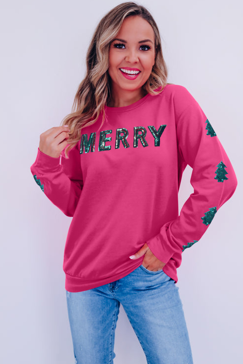 Khaki Plain Drop Shoulder Ribbed Trim Oversized Sweatshirt