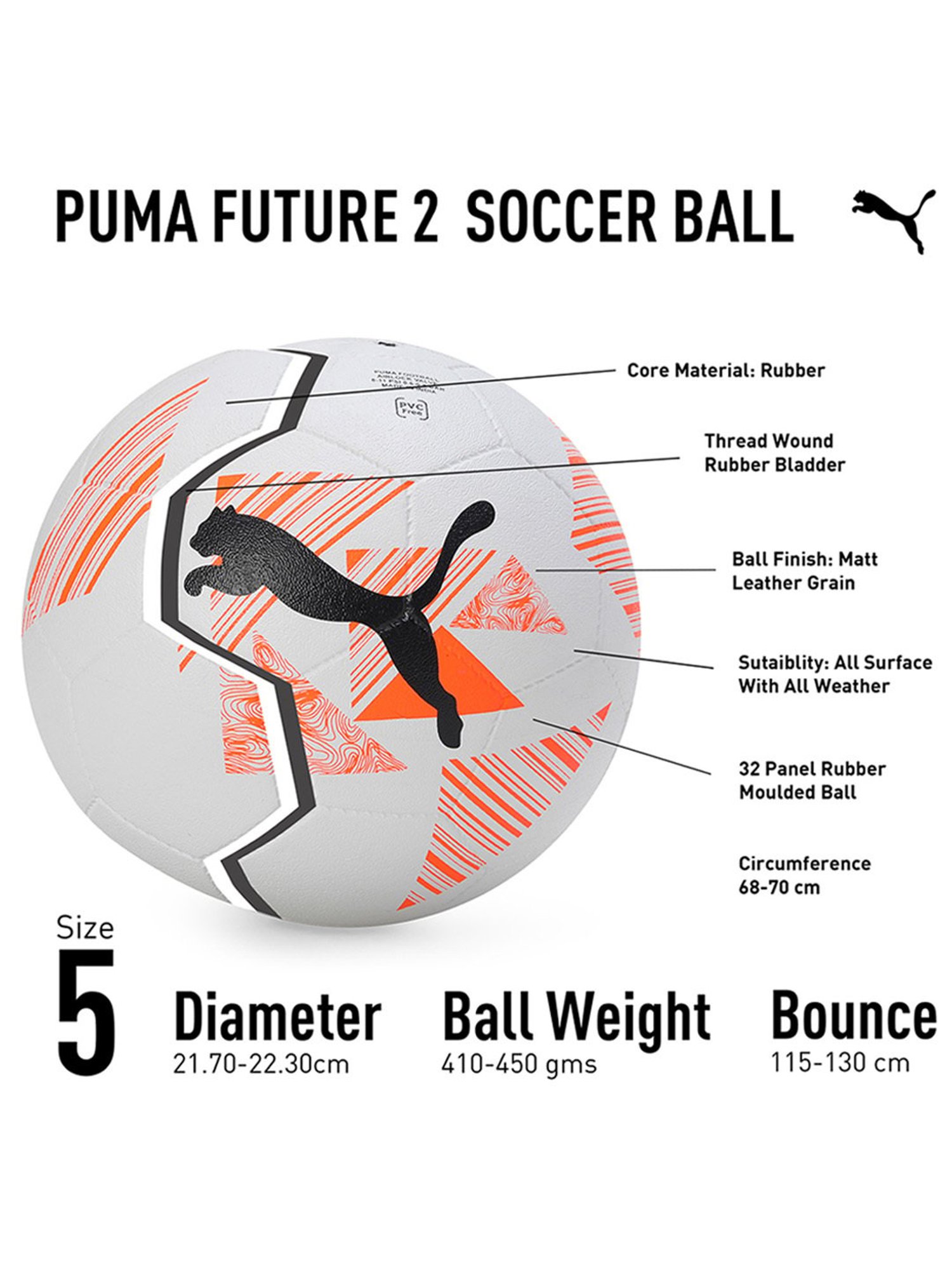 Cosco Twister Football (Green) Size - 5