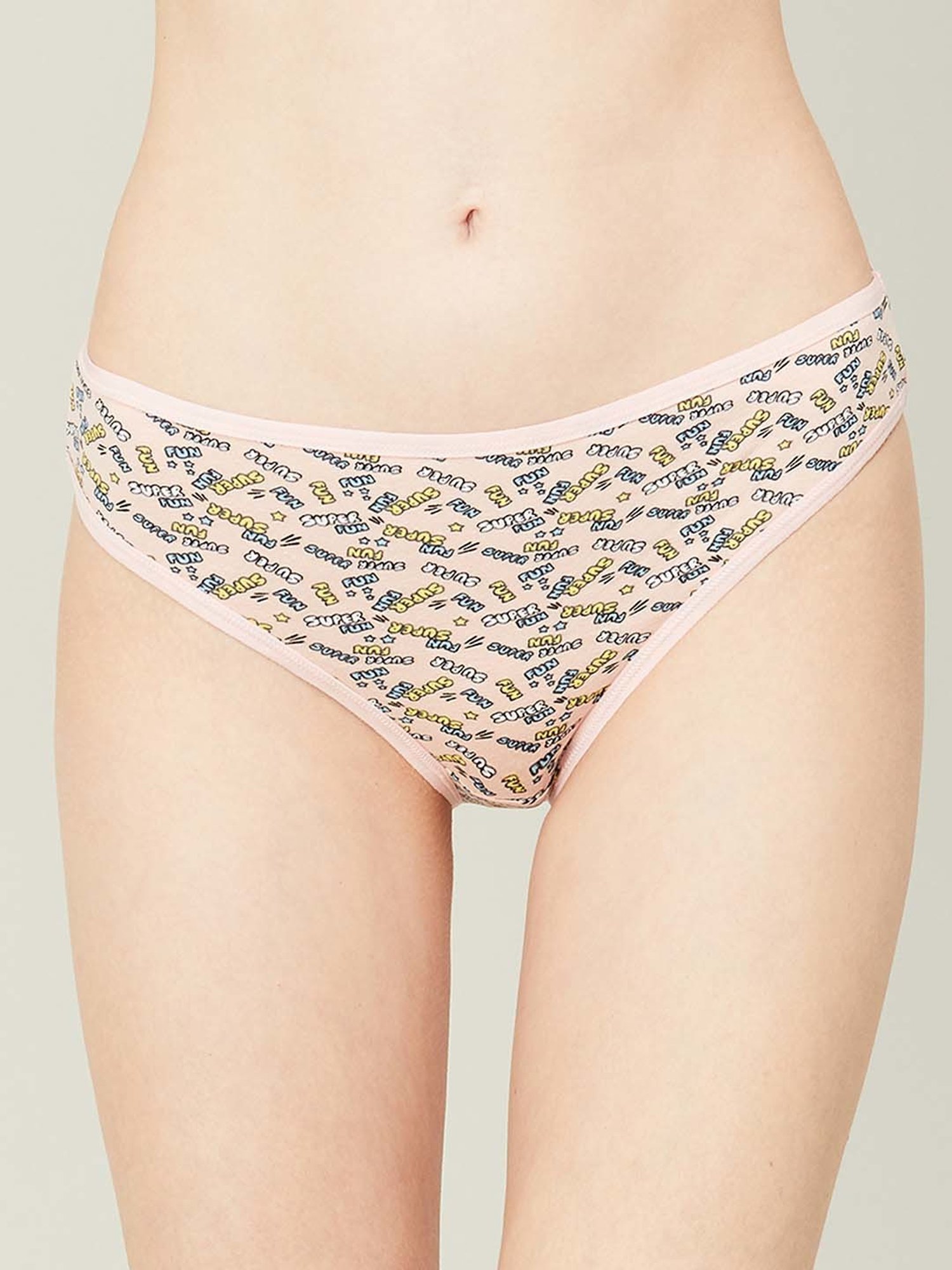 Ginger by Lifestyle Multicolored Printed Panties - Pack Of 2