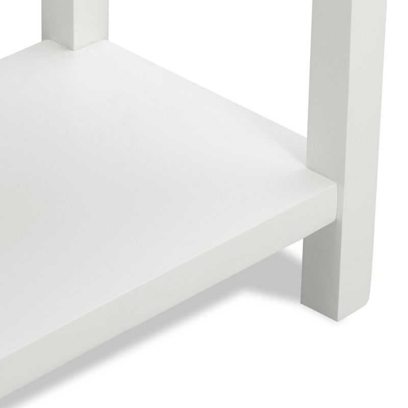 Lockwood Console Table White - Finch