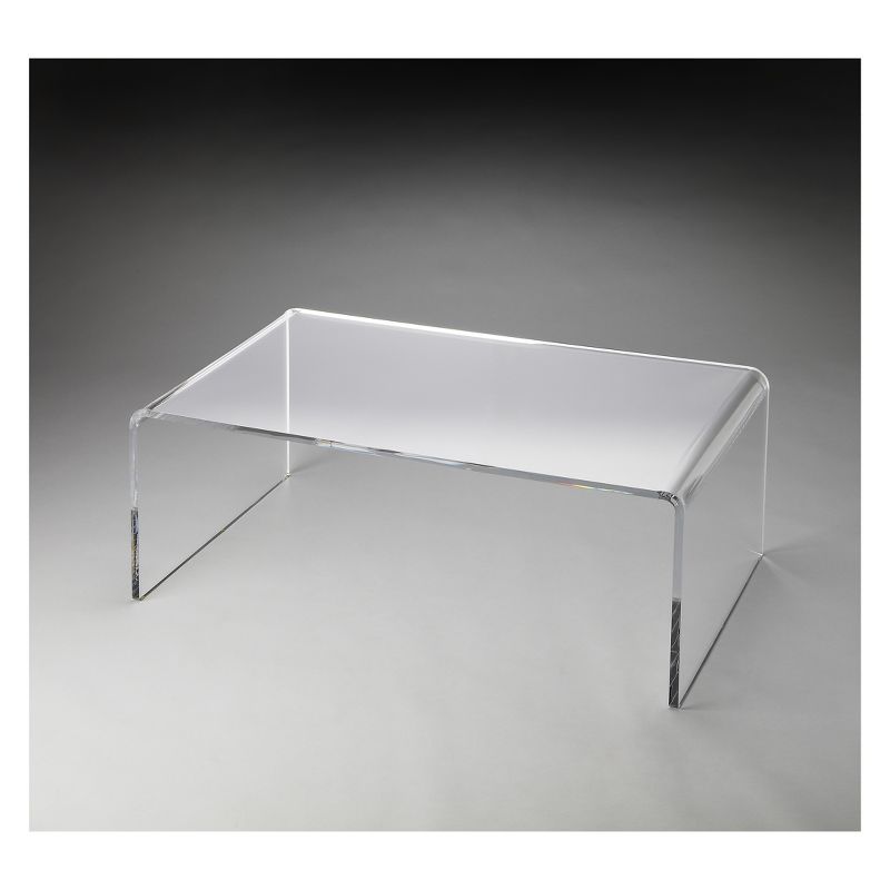 Butler Specialty Crystal Clear Acrylic Coffee Table Butler Loft