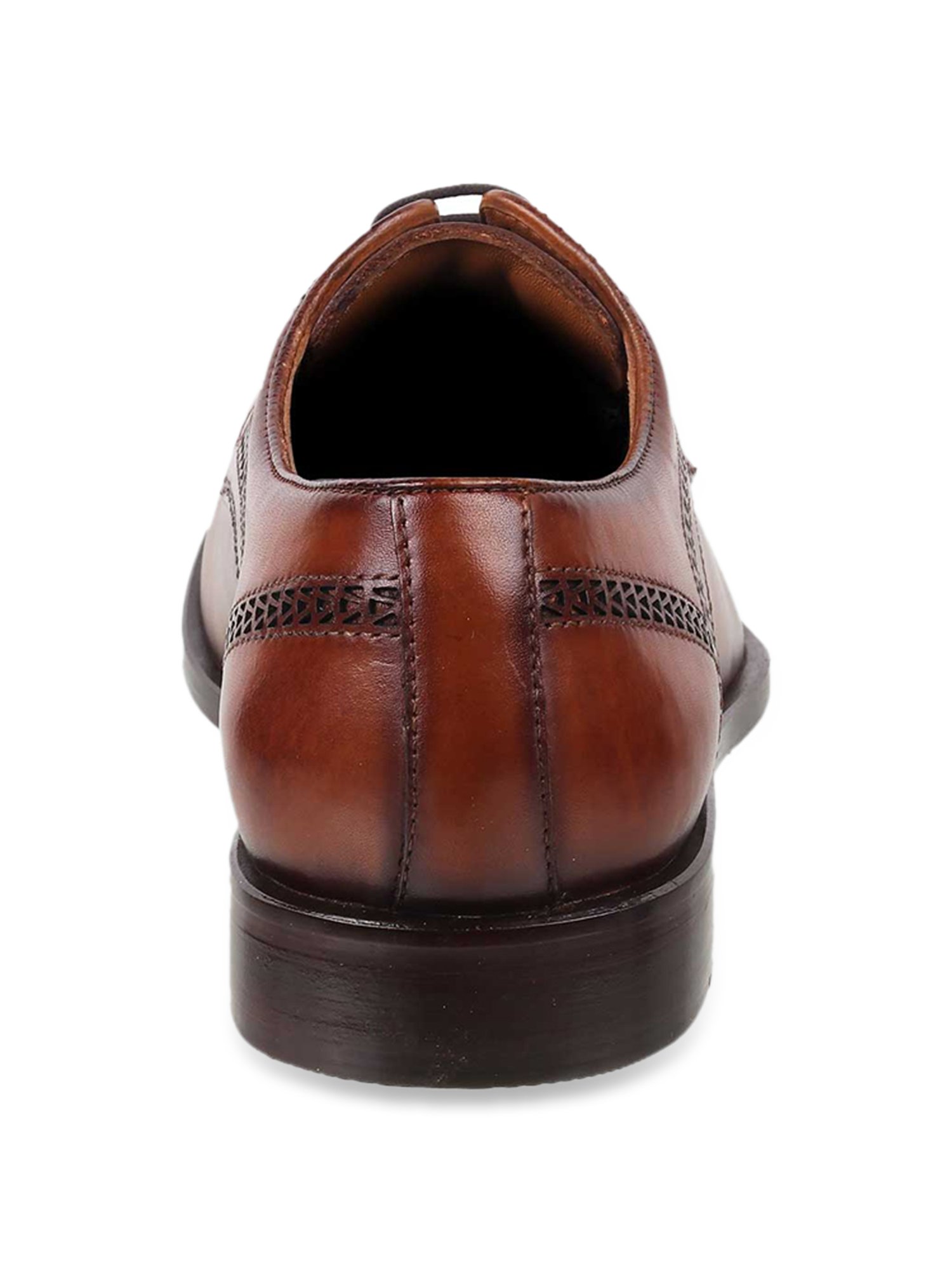 J. Fontini by Mochi Men's Tan Derby Shoes