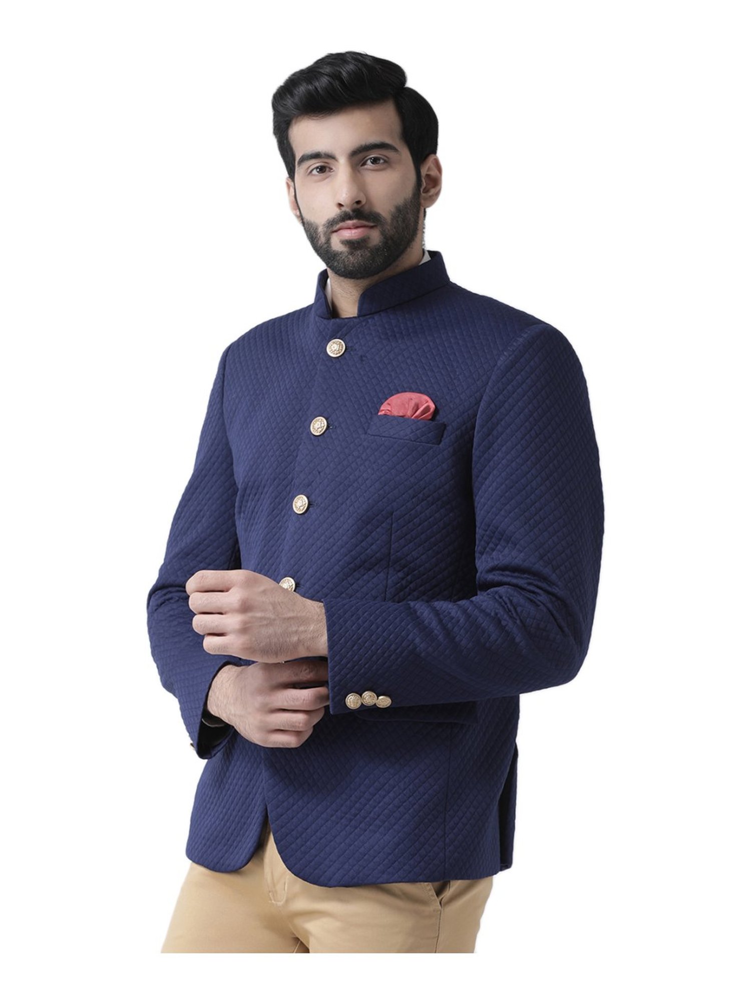 Hang Up Multicolor Regular Fit Printed Blazer