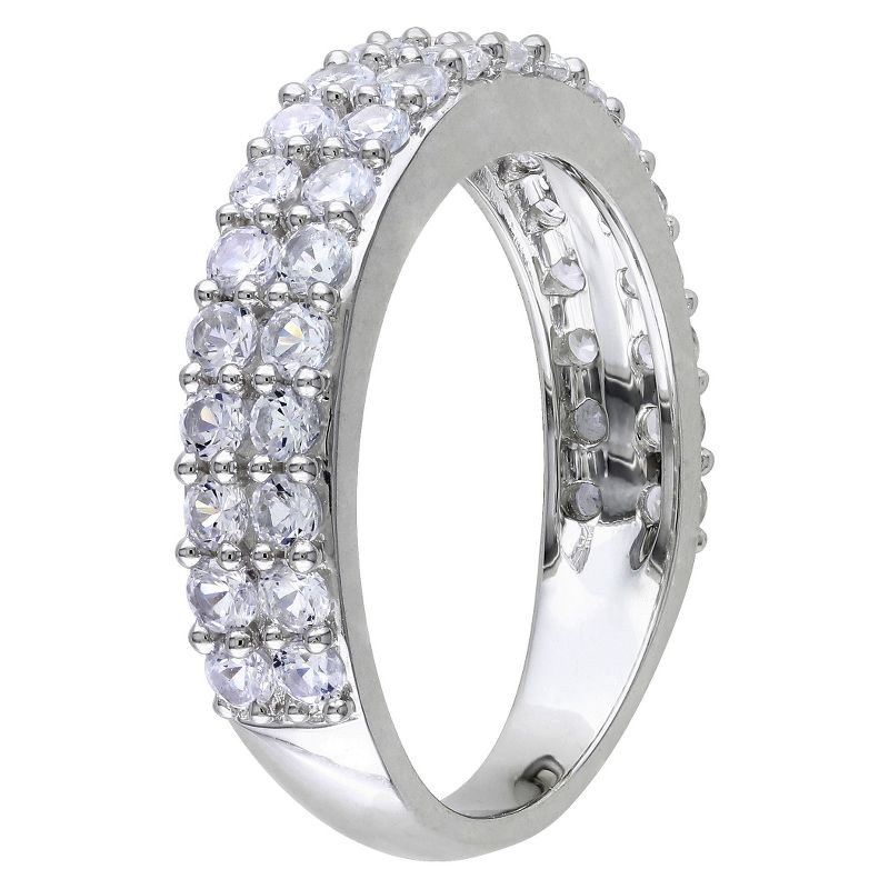 Pompeii3 1/3ct Black Diamond Ring 10K White Gold - Size 6