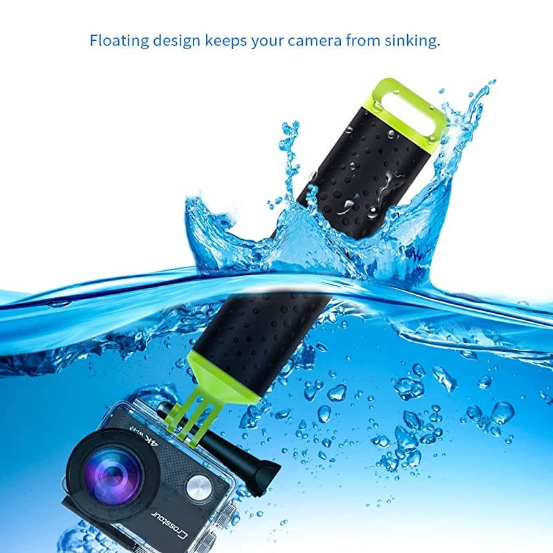 Floating Hand Grip Waterproof Handle for Gopro AKASO Campark APEMAN Action Camera