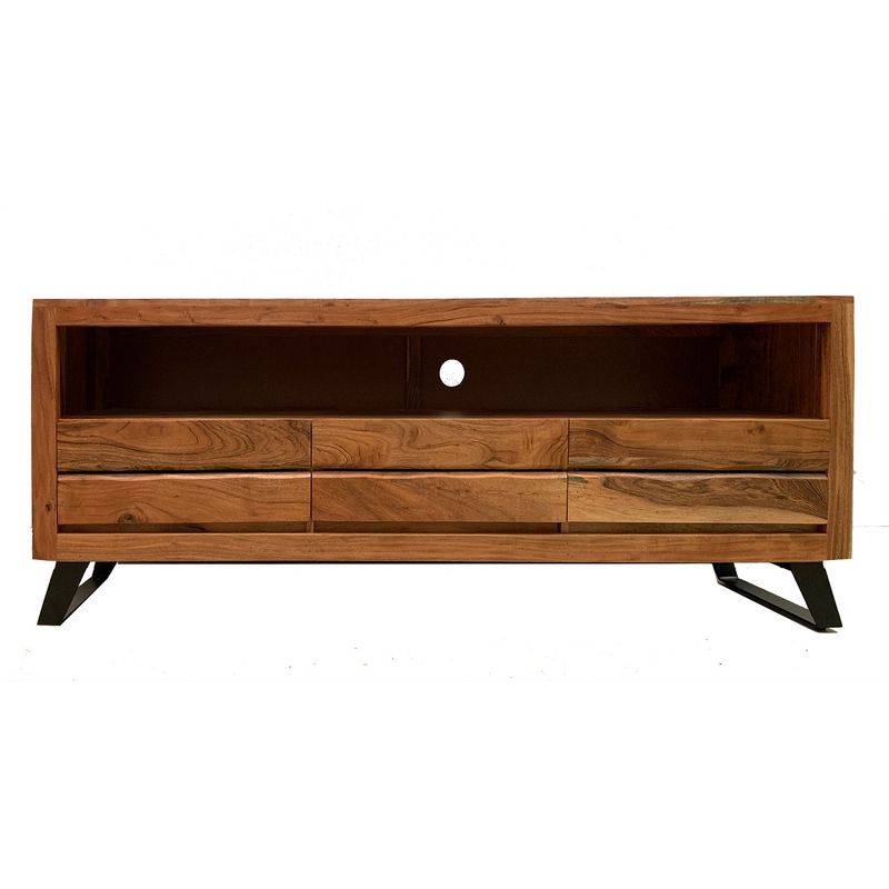 Live Edge TV Cabinet Natural - Timbergirl