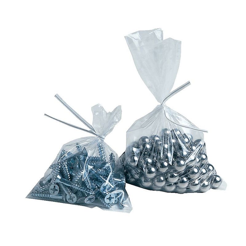 The Packaging Wholesalers 3 x 8" 1.5 Mil Standard Gauge Poly Bags On A Roll (1750/roll) AB156