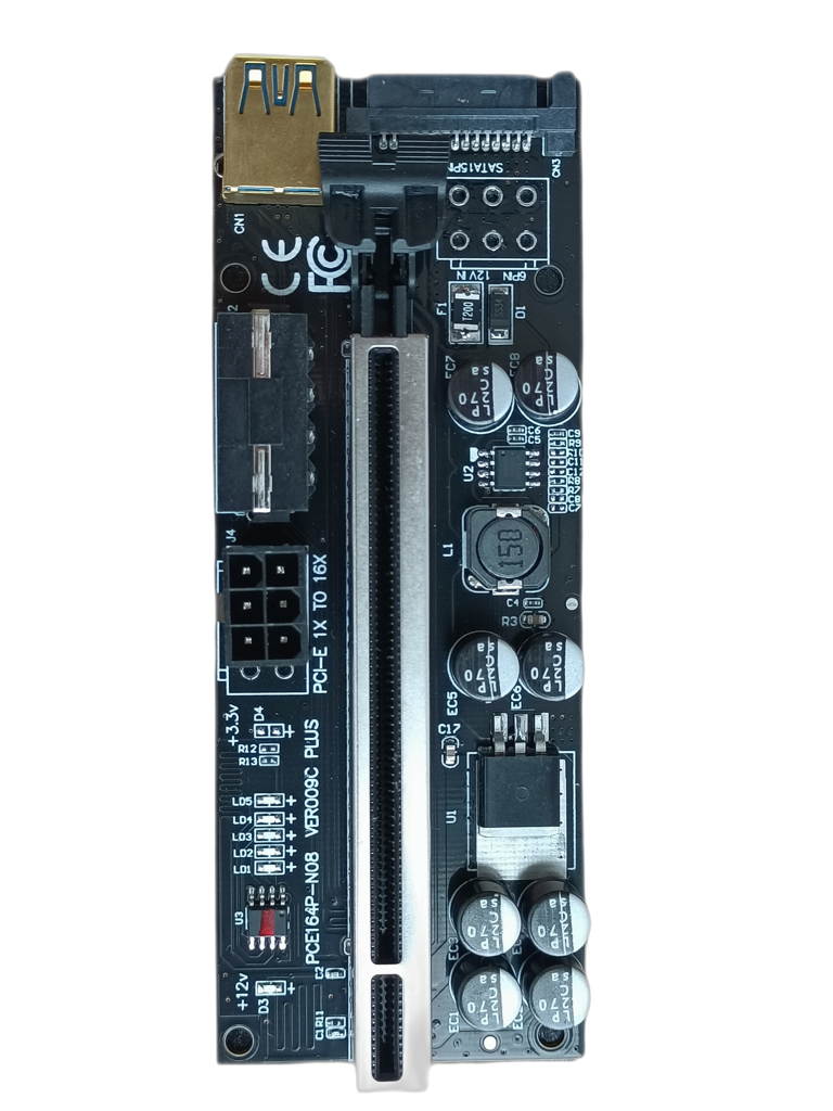 iStarUSA DD-666-2U-M 2U PCIe x16 to PCIe x16 Riser Card Middle Position
