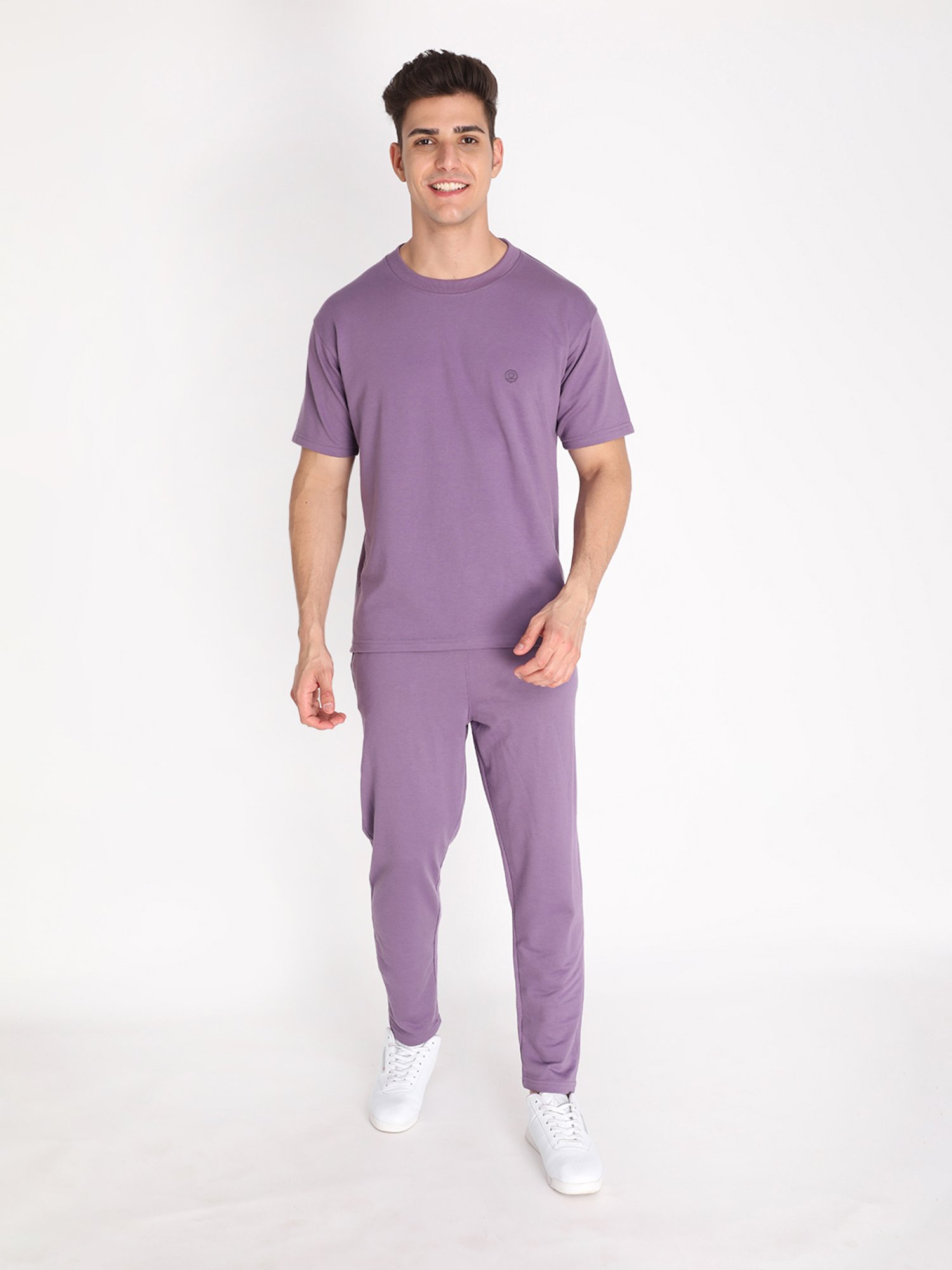 Chkokko Purple Regular Fit Trackpants