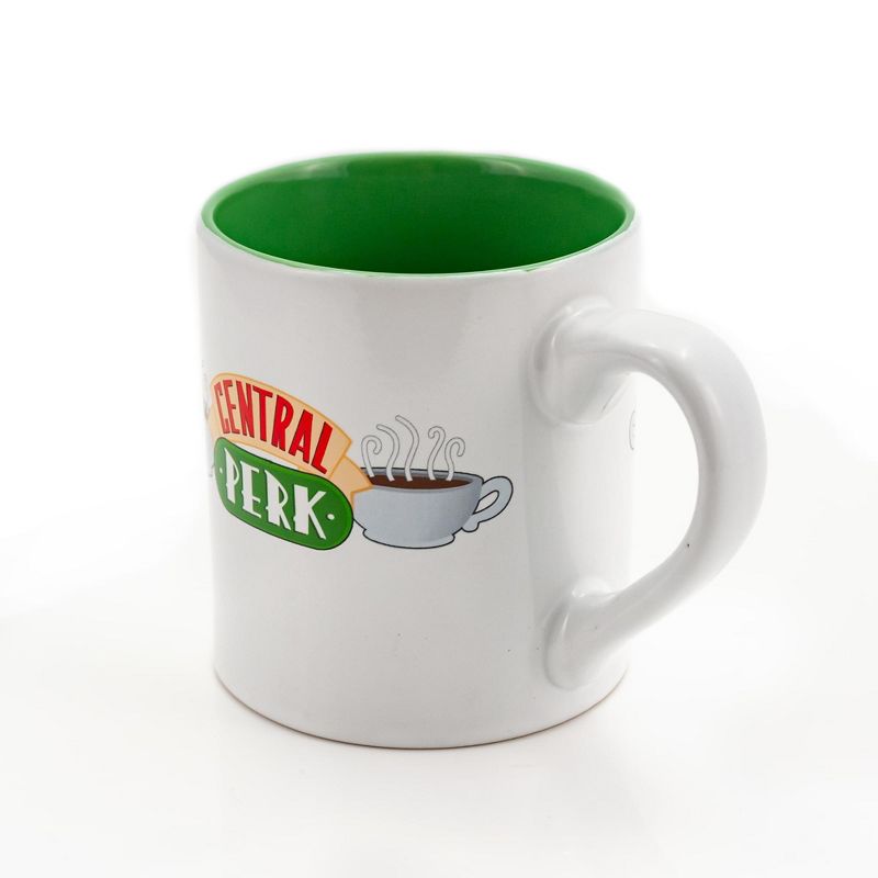 Silver Buffalo Friends Central Perk Ceramic Coffee Mug | Friends Coffee Shop | Holds 14 Ounces