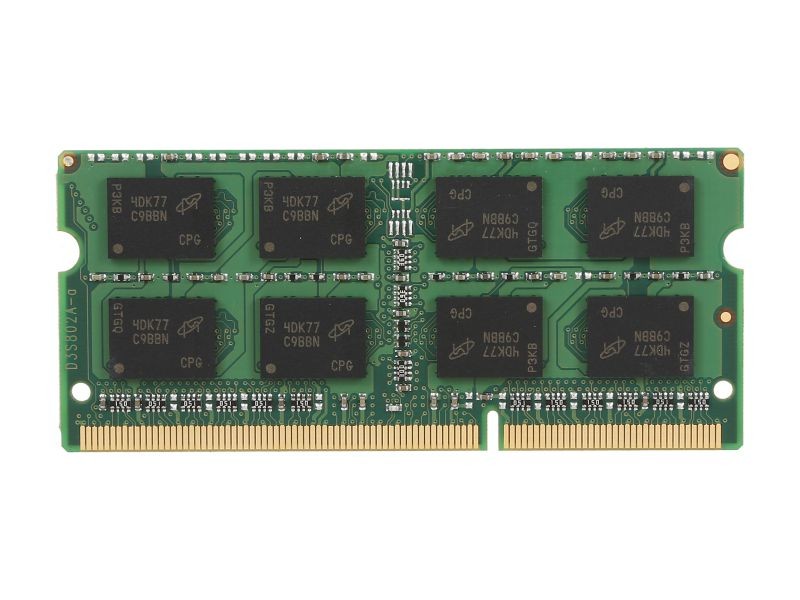 Crucial 4GB 204-Pin DDR3 SO-DIMM DDR3L 1600 (PC3L 12800) Laptop Memory Model CT51264BF160B