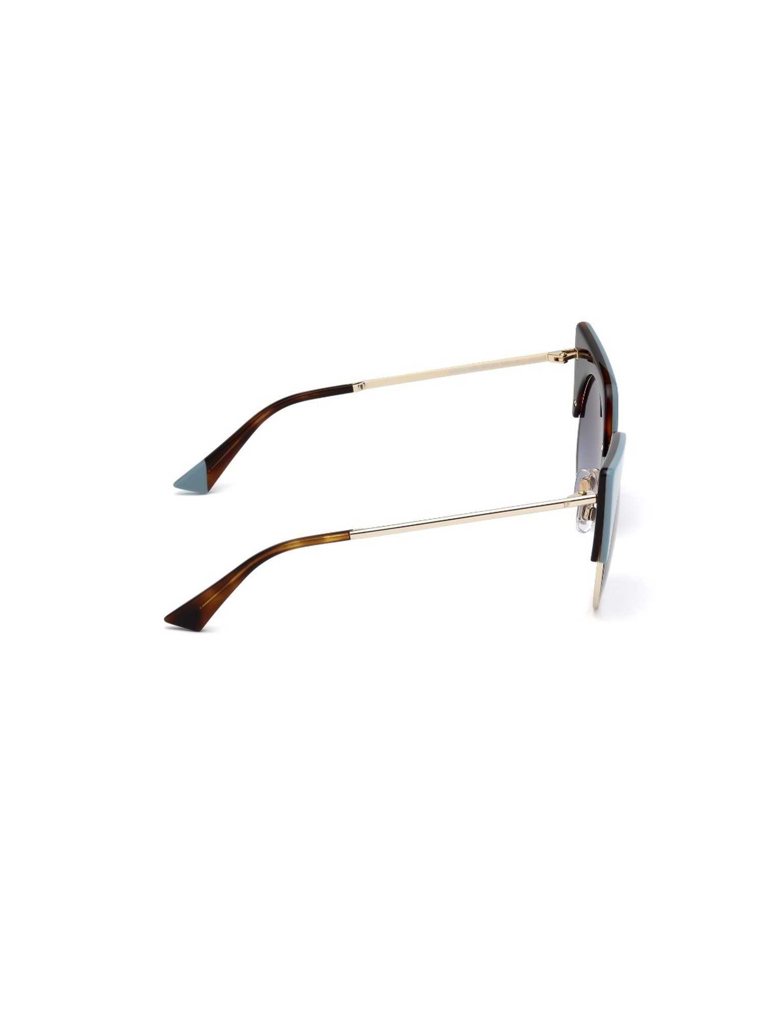 WEB EYEWEAR Blue Round Sunglasses for Women