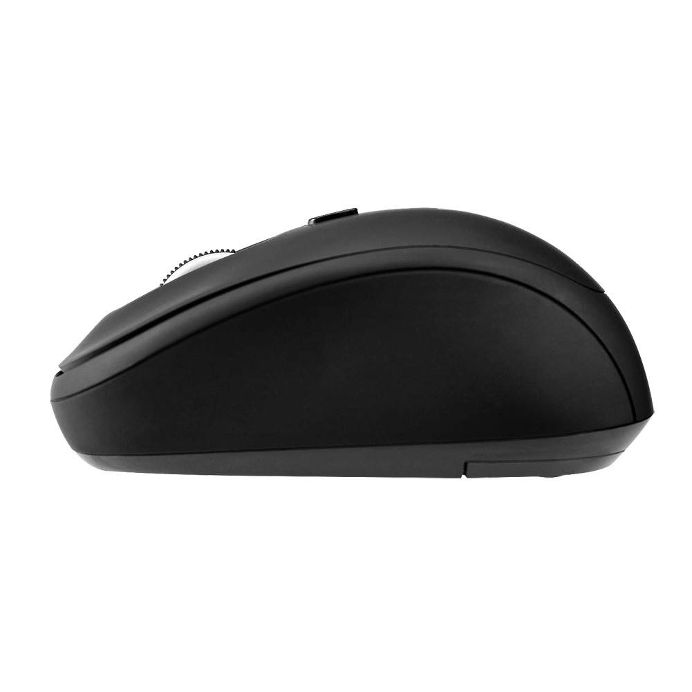 V7 MW100-1E Black RF Wireless Optical 1600 DPI Ambidextrous Mouse
