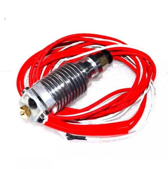 V6 Long distance J-head Hotend for 1.75mm/3mm Bowden Extruder 0.2/0.3/0.4/0.5mm Nozzle for RepRap 3D Printer