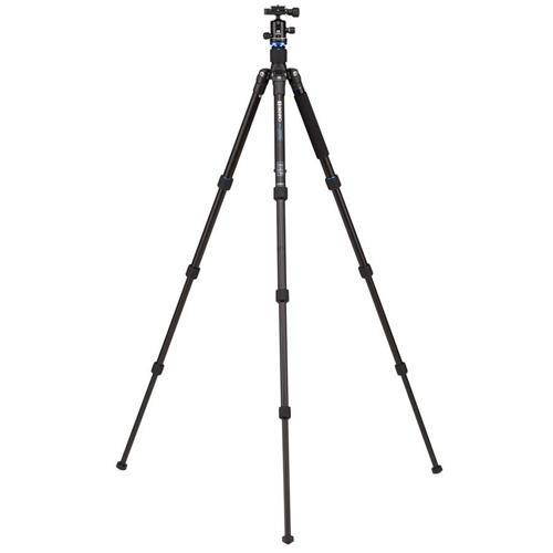 Benro Travel Angel Aluminum Series 1 Tripod Kit with B0 Head, 4 Section