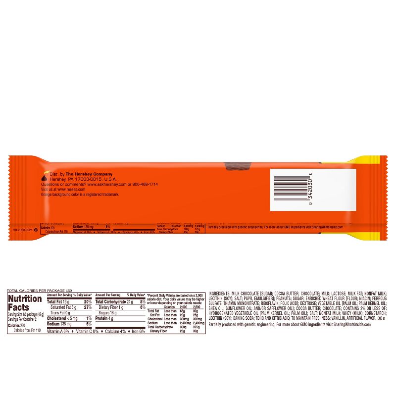 Reese's King Size Milk Chocolate Peanut Butter & Crispy Wafers Sticks - 3oz/4ct