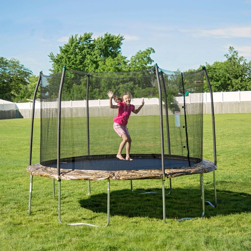 JumpSport SureStep Removable 2-Step Trampoline Safety Ladder - Easy to Attach