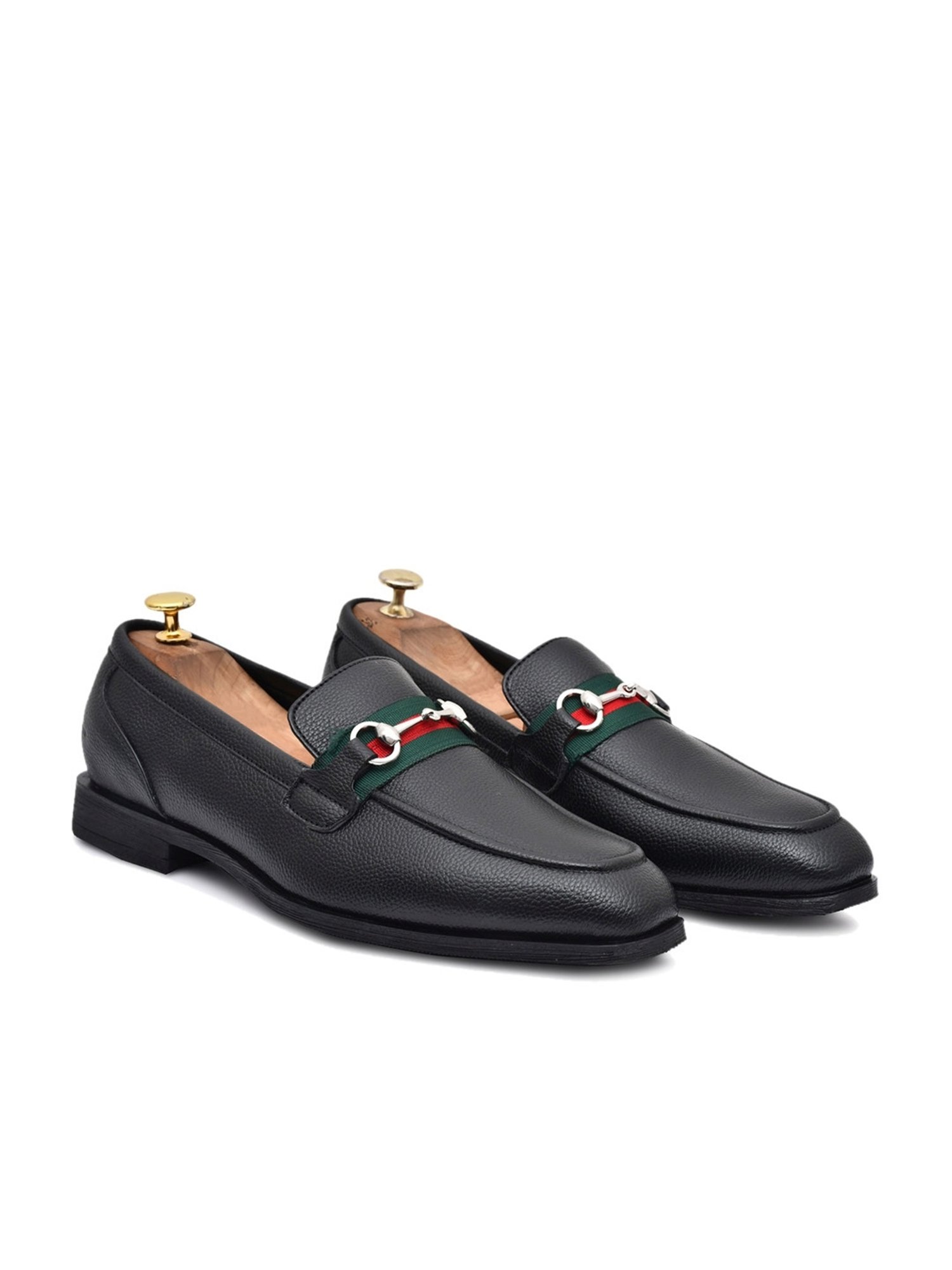 Griffin Men's BLANCO CREEK LUX HORSE BIT Black Casual Loafers