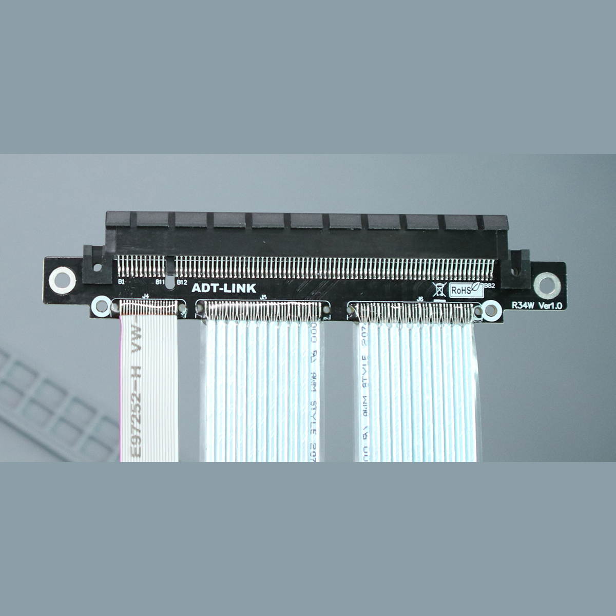 PCI-E 4.0 x16 Power Extension Cable Shielded Stable High Speed Cable 250mm