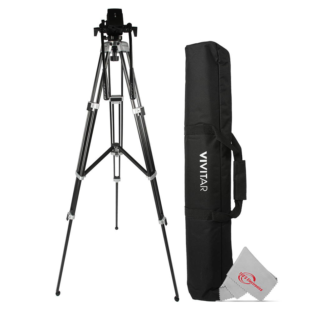 Vivitar Cinema Series 75" Aluminum Tripod